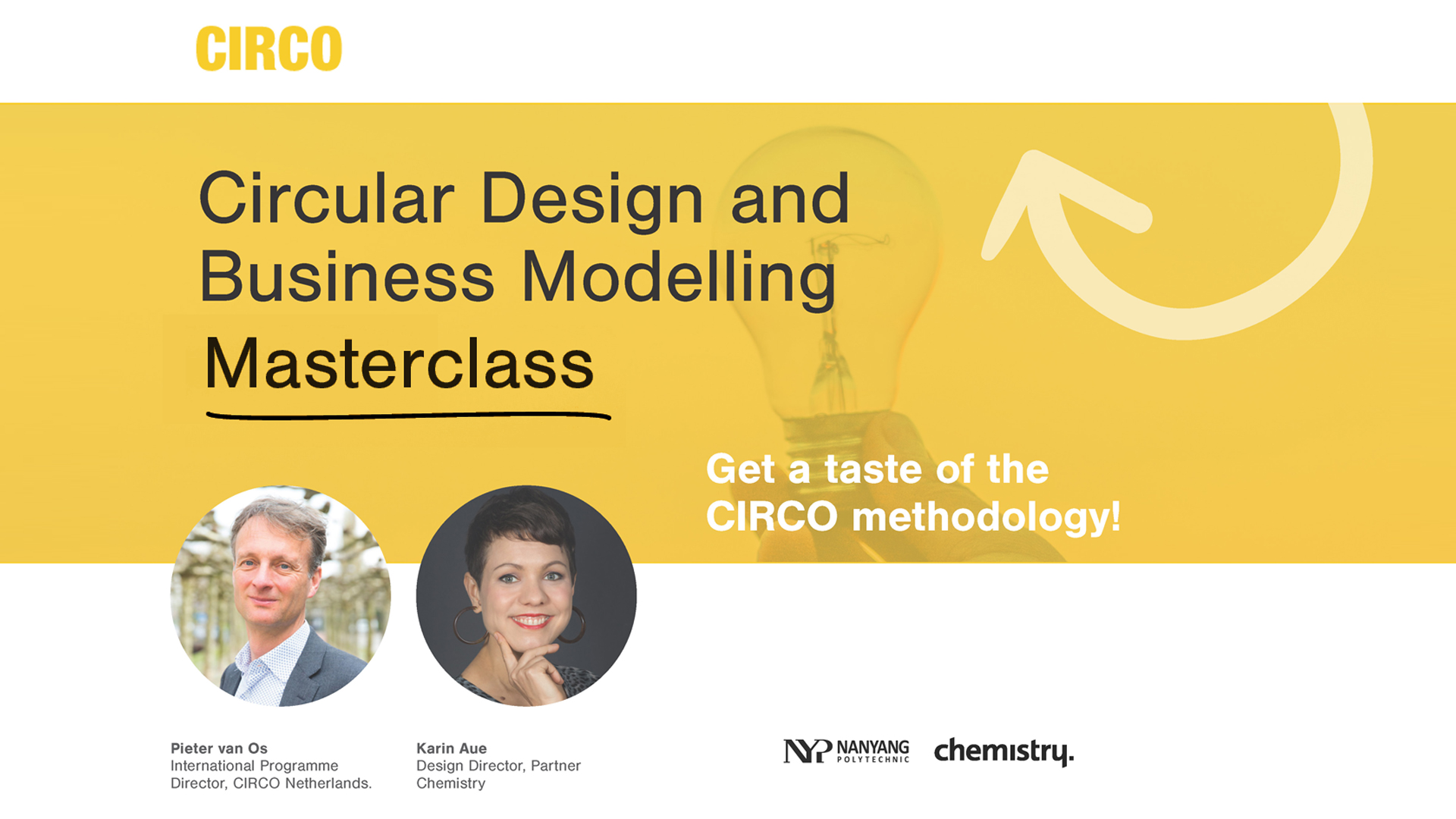 Circular Design & Business Modelling Masterclass