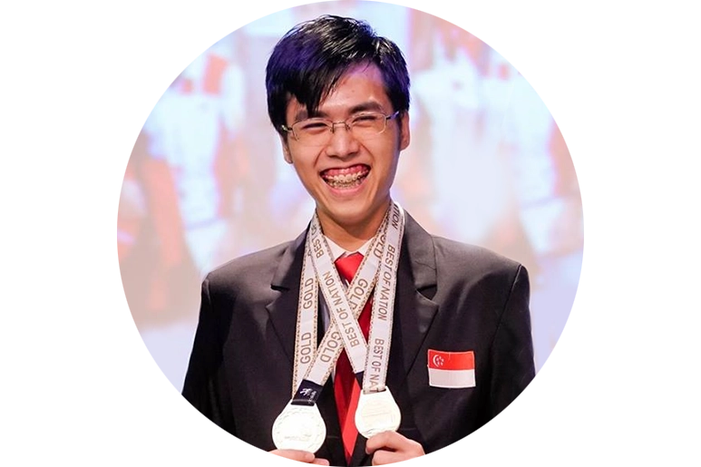 Ng Jun Xuan, recipient of the WorldSkills Best of Nation award 2017