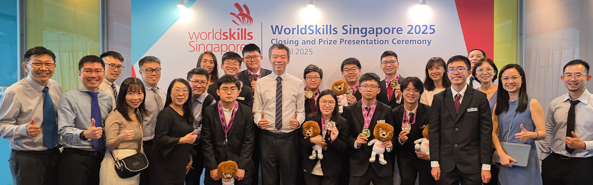 Remarkable achievements in WorldSkills Singapore 2025