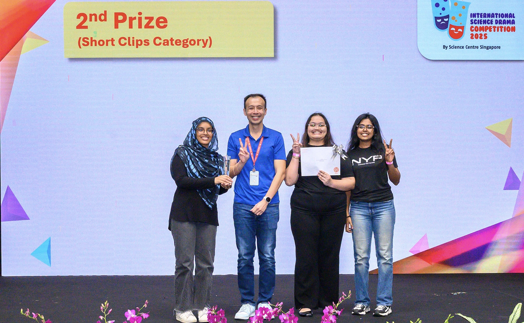 Showcasing artistic flair at the International Science Drama Competition 2025