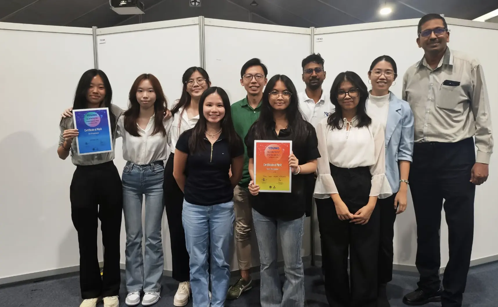 Dip in Applied Chemistry students at Young Scientists’ Symposium 2025
