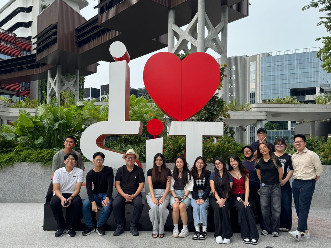 Site visit at the Singapore Institute of Technology