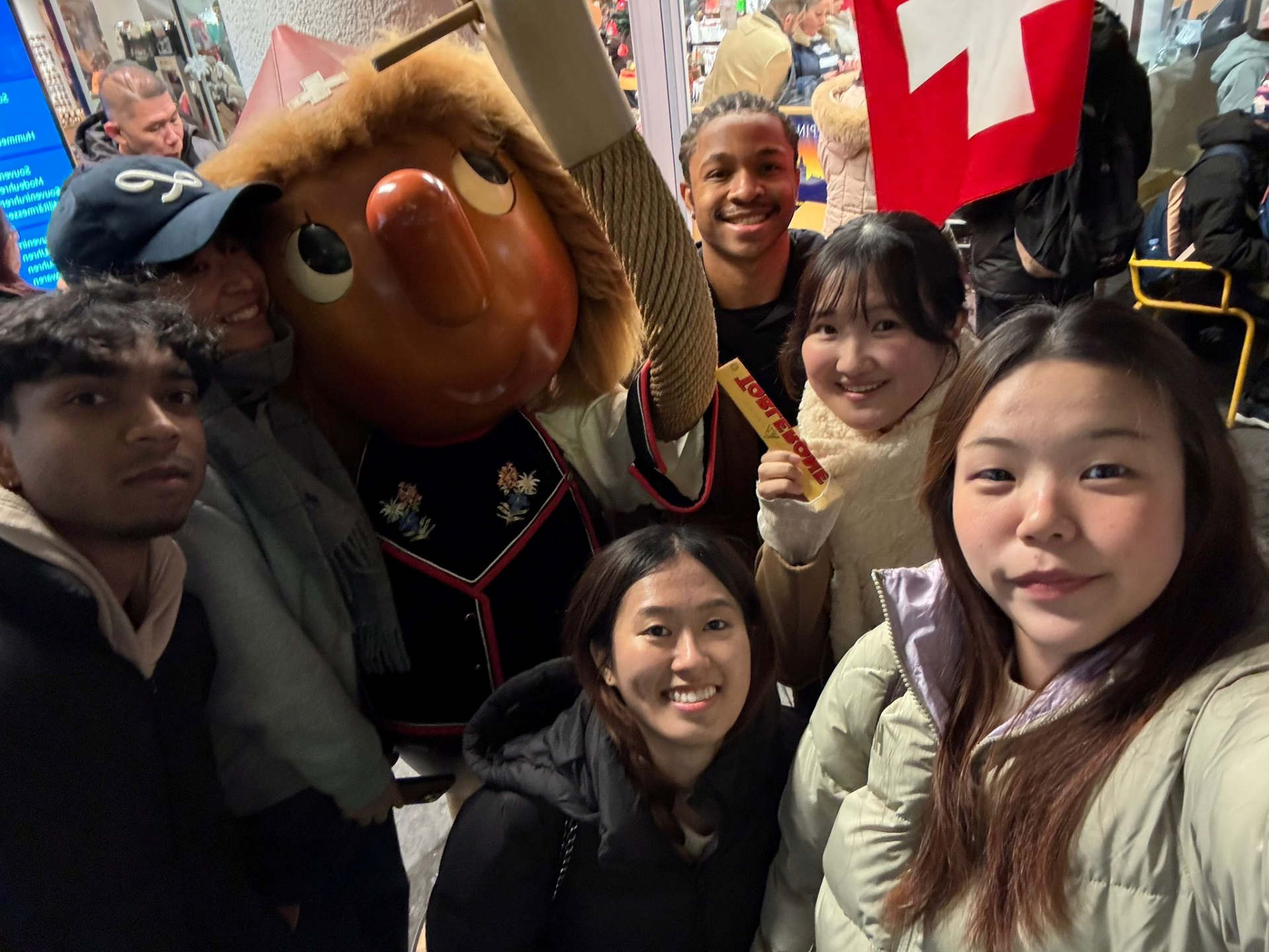 Estelle enjoying an enriching student activity during her Overseas Exchange Programme in Switzerland.