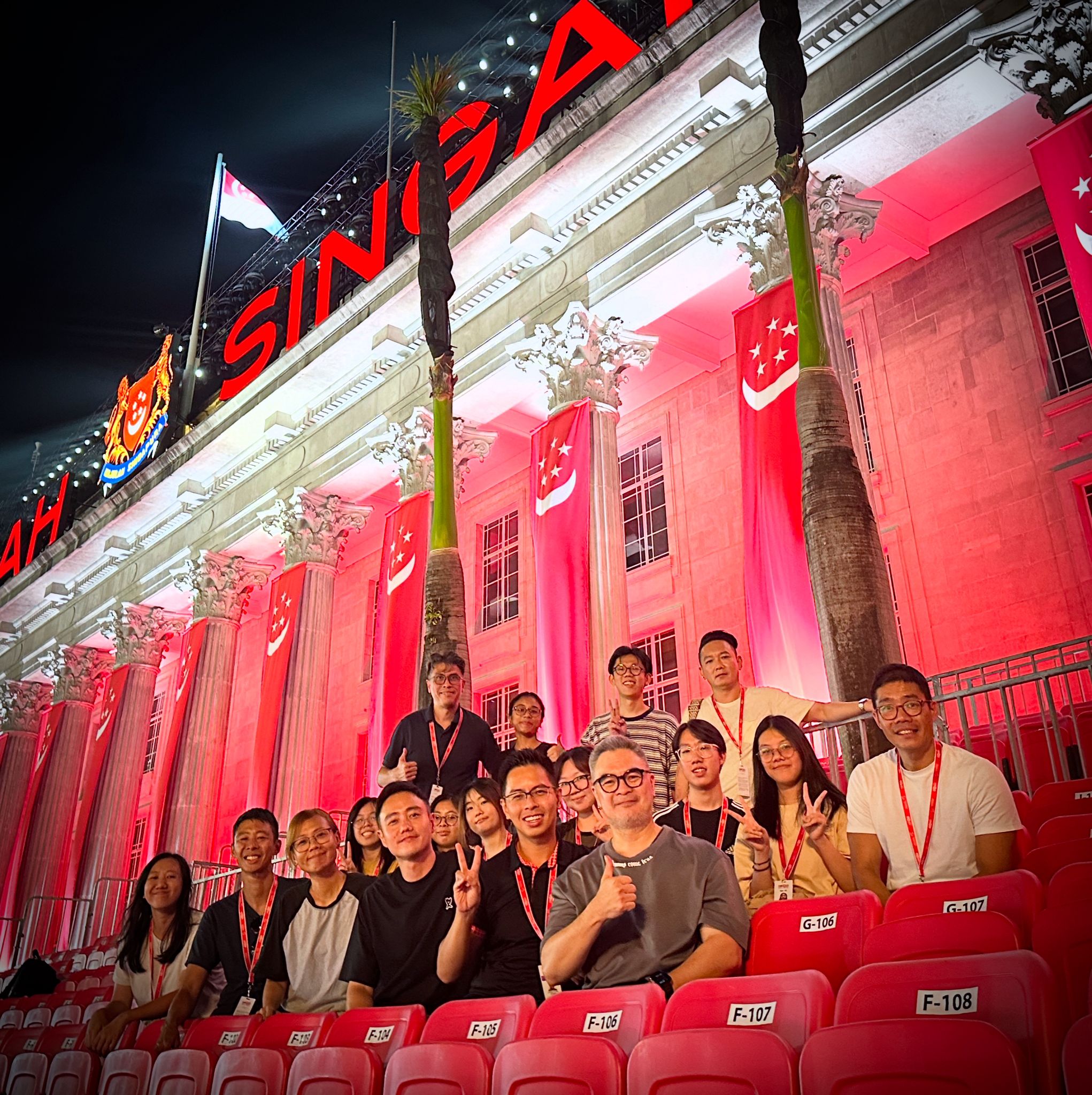 Design and Media students and lecturers with Boo Junfeng and Edwin Chua.