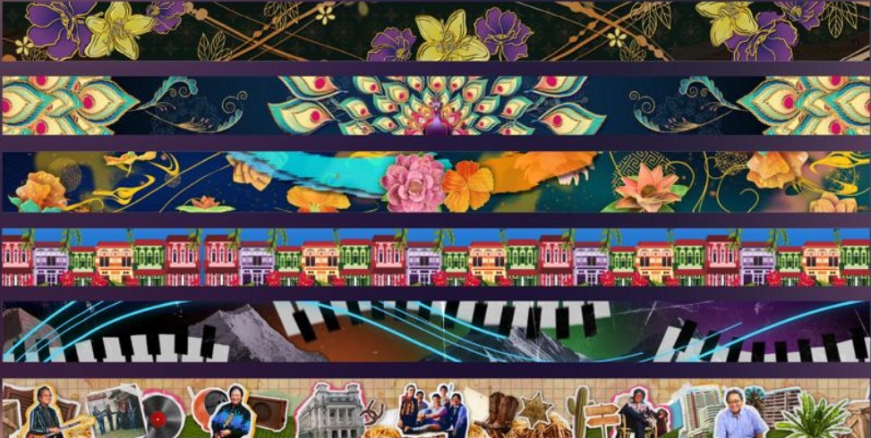 Selected frames from the screen content developed by CMD learners for NDP 2025 Act 1.