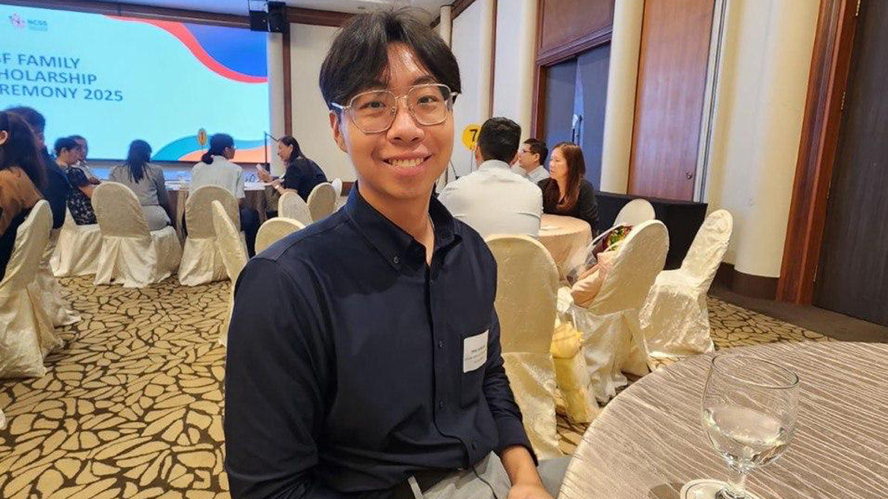 Driving Change in Social Work: Meet NCSS Scholar Ong Hong Kai