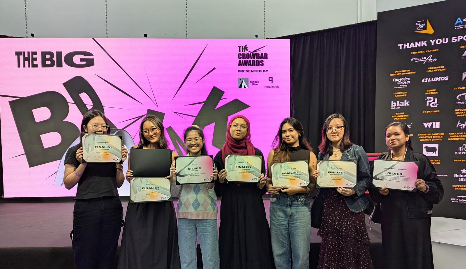 NYP Design & Media Shines at Crowbar Awards 2024 with Outstanding Wins